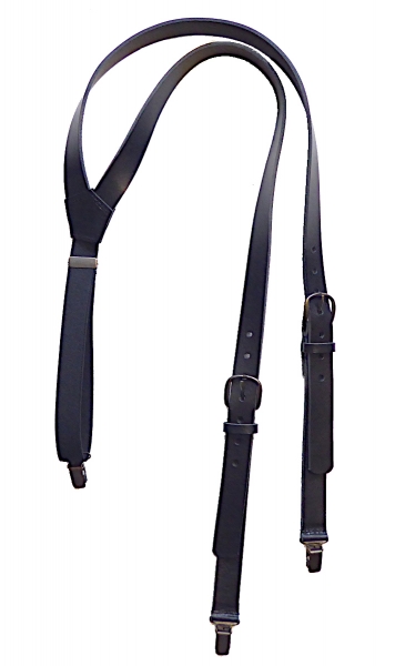 schmaler Lederhosenträger 5028 aus griffigem Vollrindleder