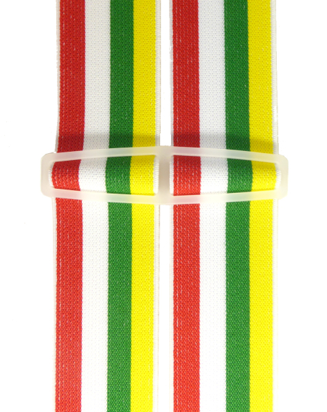 bunt-gestreifter Hosenträger 5102