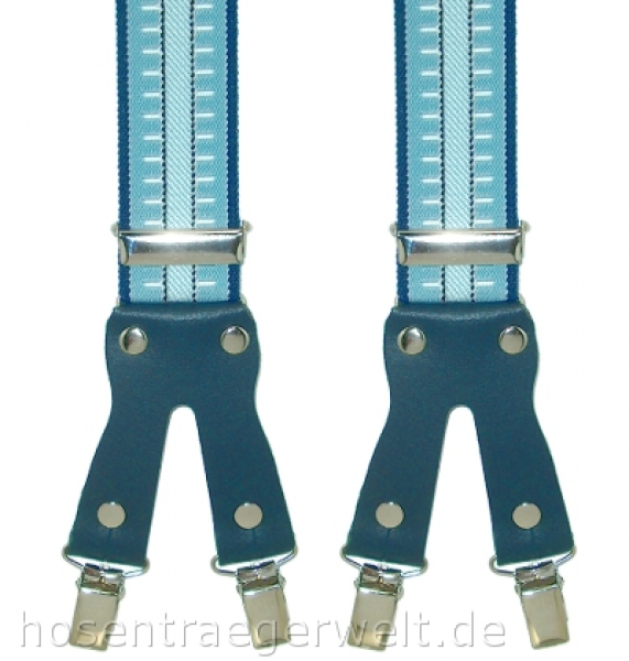 Hosenträger mit Clips an den Patten 3358 in fester Qualität