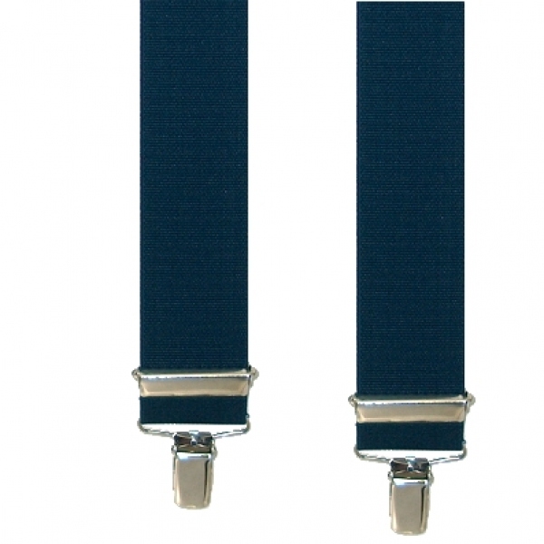 blauer Hosenträger 2656 in X-Form
