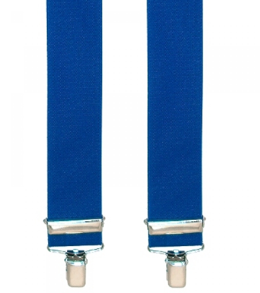 H-Form-Hosenträger 2848 in kräftigem Blau