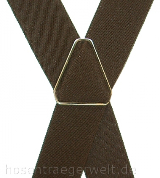 X-Form-Hosenträger 2982 in dunkelbraun
