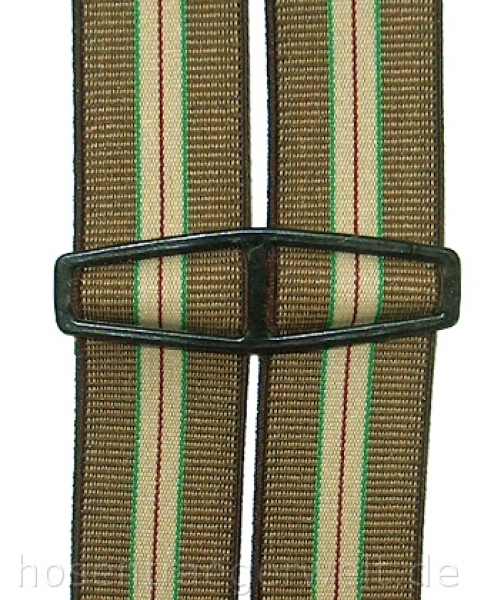 H-Form Hosenträger 2985 in dezenten Brauntönen