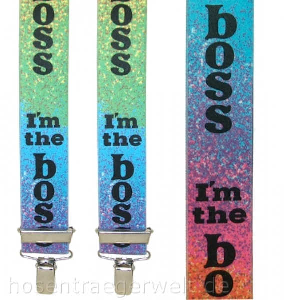 Y-Form Hosenträger 3078 "I'm the Boss"