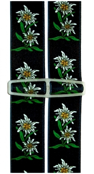 schwarzer Trachtenhosenträger 2643