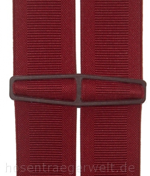 weinroter Hosenträger 3179 mit Webstreifen