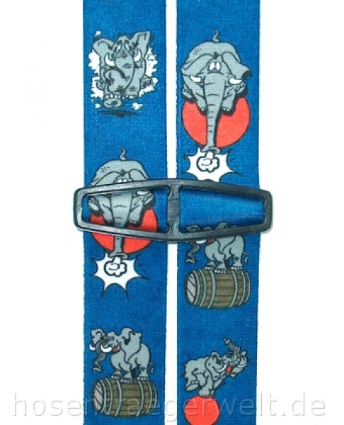 Kinderhosenträger 3187 in leuchtendem Blau
