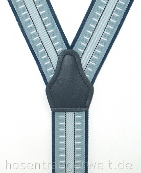 Hosenträger mit Clips an den Patten 3358 in fester Qualität