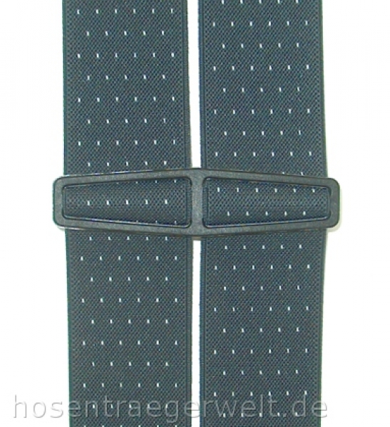 grauer Hosenträger 5051mit kleinen Punkten