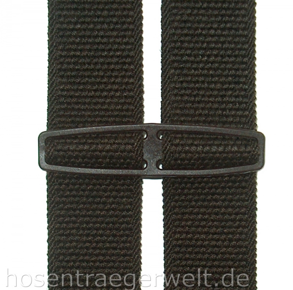 dunkelbrauner Hosenträger 4134 in fester Qualität