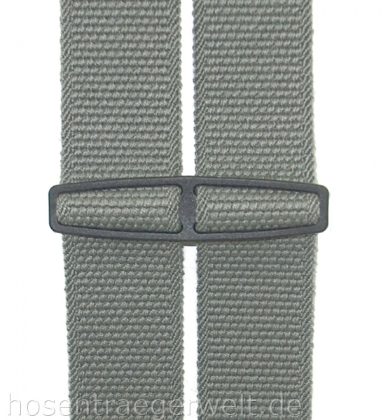 grauer Hosenträger 4154 in fester Qualität