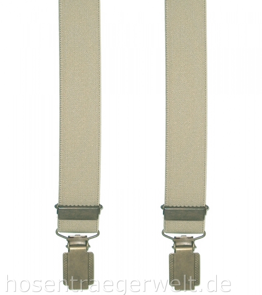 sandfarbener Hosenträger 4211