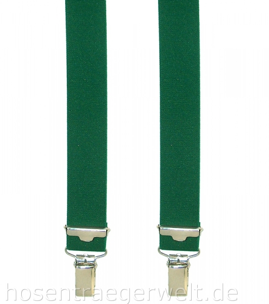 dunkelgrüner Hosenträger 4227
