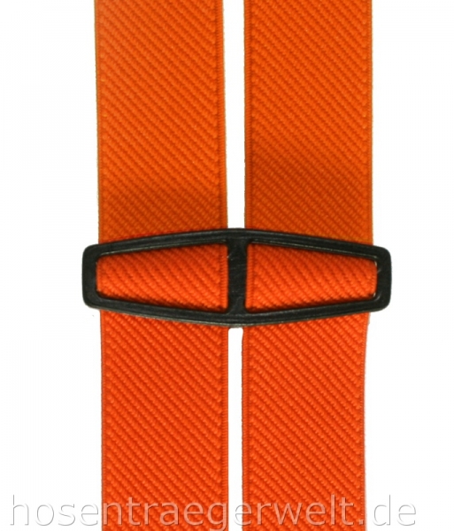 robuster orangefarbener Hosenträger 4417