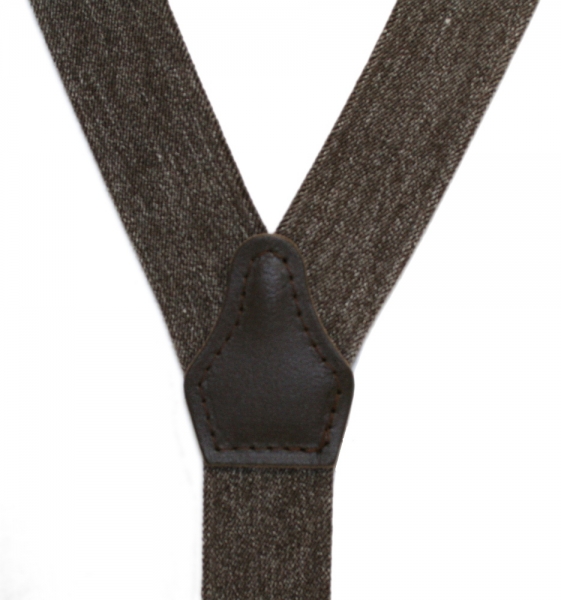 brauner Jeans-Hosenträger 4871