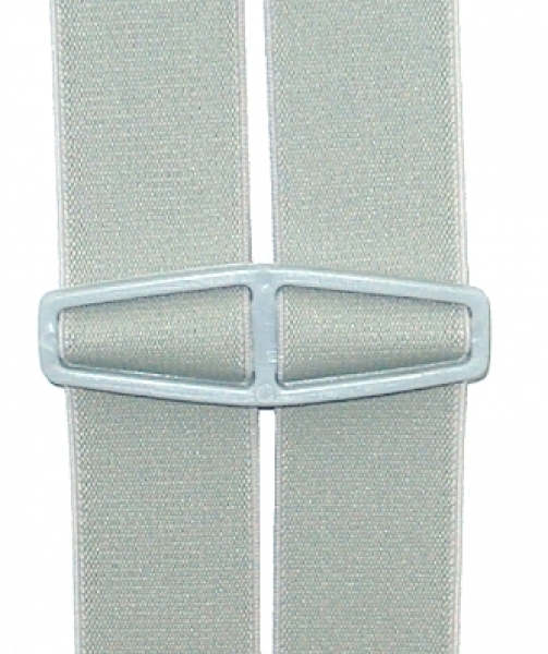 hellgrauer Hosenträger 2682 in H-Form