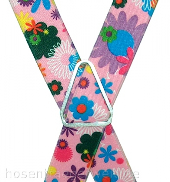 bunter Kinderhosenträger 3262 in rosa