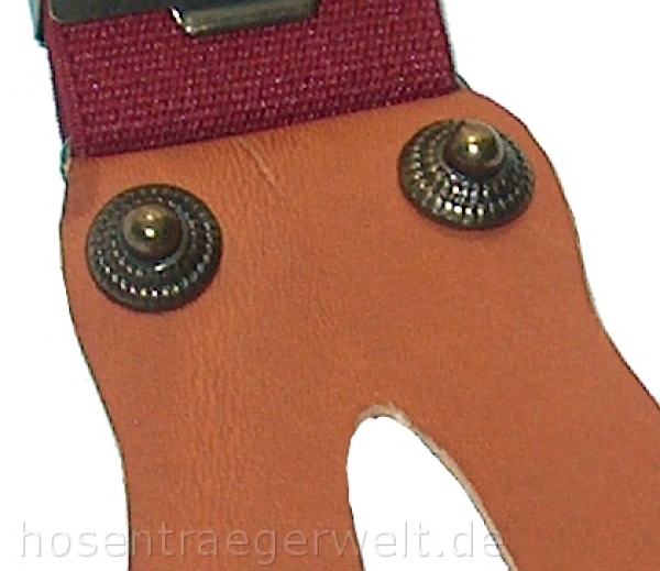 Hosenträger 3135 mit erhabenen Ziernieten