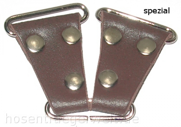 sandfarbener Hosenträger 4955 mit Streifen