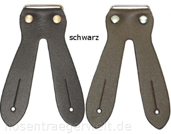 Hosenträger 2994 in fester Qualität mit Lederpatten