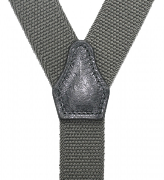 grauer Hosenträger 4755 hinten mit Clippatte