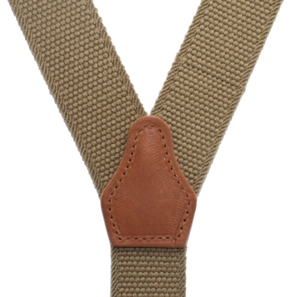 besonders robuster Hosenträger 4656 mit hochwertigem Leder