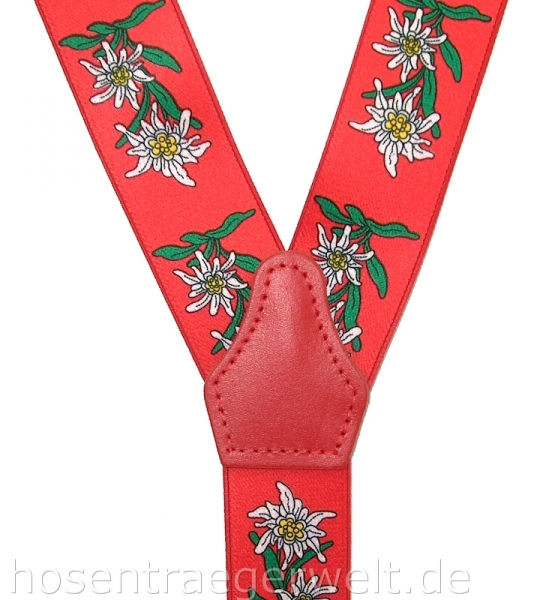 roter Trachtenhosenträger 4296